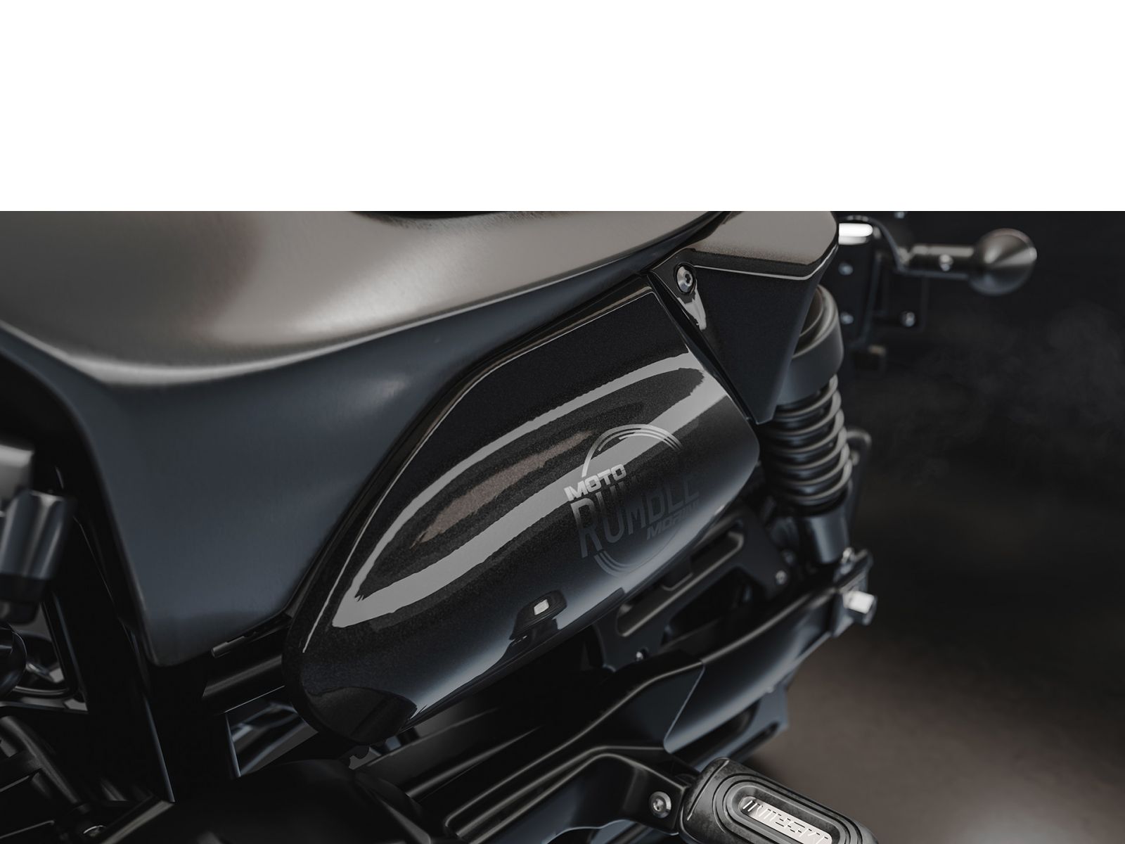 Мотоцикл MOTO MORINI RUMBLE (VOLCANIC BLACK) 2026
